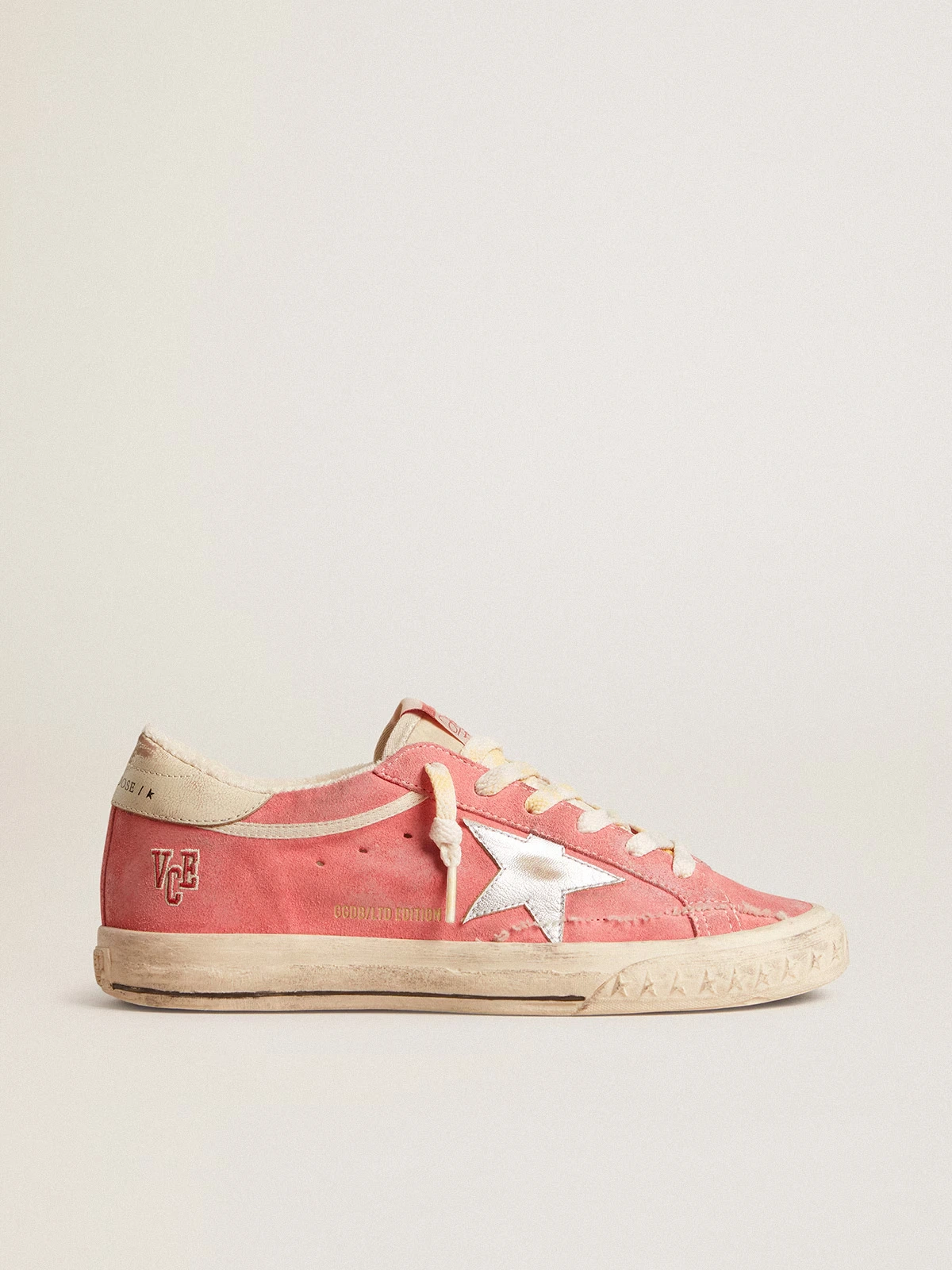 Pink Star Deluxe Golden Goose Sneakers
